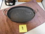 Calphalon/commercial Aluminum Cookware G 7713 Hc Oval Roast & Bake Pan Nsf Usa-b. Fixed Price $17.95.