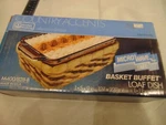 Vtg Nos Anchor Hocking Harvest Amber Basket Buffet Baking Dish Loaf Pan M400/828. Fixed Price $11.88.