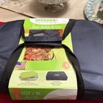 New Lasagna Pan Glass With Lid Insulated Tote Baking Dish. Fixed Price $39.95.