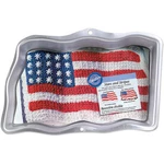 New Wilton Stars And Stripes Cake Pan, Stock Number 2105-183. Fixed Price $22.00.