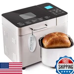 Elite Gourmet Programmable 2-LB Bread Maker Pfas Ceramic Ceralast Pan Touch. Fixed Price $195.30.