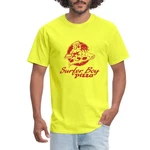 Surfer Boy Pizza Argyle Delivery Man Costume Men's T-shirt. Fixed Price $19.99.
