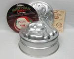 1974 Wilton Multi Ring Pan 502-259 With Inserts Santa & Happy Birthday. Fixed Price $14.99.