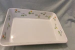 Anchor Ovenware Floret Baking/casserole/lasagna Dish 2.25X9.25X12.75 Japan C8407. Fixed Price $12.85.
