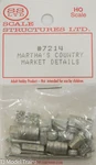 Ss Ltd. Ho #7214 Martha's Country Market Details (cast Metal). Fixed Price $33.30.