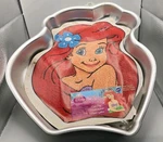 Wilton Disney's The Little Mermaid Ariel Cake Pan 2105-4355 Vintage. Fixed Price $18.95.