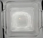 Vintage Anchor Clear Usa 1035 8X8 Baking Dish Microwave Safe Ovenware Square. Fixed Price $25.00.