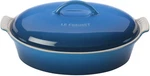 Creuset Stoneware Heritage Covered Oval Casserole, Qt. 14, Marseille. Fixed Price $138.16.