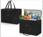 Heavy Duty Insulated Grocery Bag Restaurant Food Collapsible. Fixed Price $42.95.