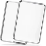Baking Sheets Set Of 2, Bastwe 20 Inch Stainless Steel Bakeware Pans, Healthy &. Fixed Price $47.98.