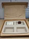 Pampered Chef Mini Loaf Pan Stoneware 1418 15" X 9.5" 2" Family Heritage. Fixed Price $57.99.