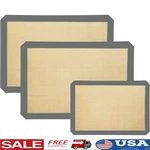 Silicone Baking Mats Non Stick Reusable Eco Friendly Kitchen Sheets New. Fixed Price $20.72.