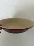 Le Creuset Red Cerise 10 Pie Dish 09-15. Fixed Price $37.95.