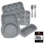 7IN1 Silicone Bakeware Baking Set, Kitchen Pans Molds Tray For Oven With.... Fixed Price $33.00.