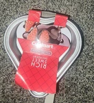 Cuisinart Mini Heart Pan Non Stick Dishwasher Safe. Fixed Price $9.50.