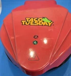 Nostalgia Tortilla Shell Maker TTTB1RD 1000W Electric Red Plastic 120V. Fixed Price $35.98.