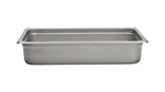 Libertyware 5004 Full Size 4"DEEP 25 Gauge Anti-jam Stainless Steel Steam Pan. Fixed Price $19.49.