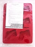 Avon Personalized Stocking Cake Pan 6 Holes Silicone Unopened 2011 4" X 3" Each. Fixed Price $12.00.