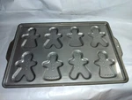 Vtg Nestle Toll House Non-stick Gingerbread Boys/girls Cookie Ekco Baking Sheet. Fixed Price $14.25.