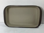 Pampered Chef Medium Gray Rectangle Baker 1422 Stoneware 7X11. Fixed Price $86.00.