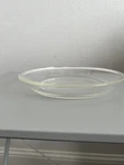 Vintage Anchor Hocking Clear Glass 9 Inch Pie Plate Model 1060. Fixed Price $10.00.
