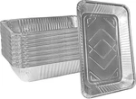 Disposable Half Size Aluminum Steam Table Deep Pans Oblong Bake Foil Tins 10PCS. Fixed Price $19.95.