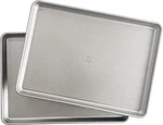 Usa Global Nonstick Aluminum Half Pan, Set Of 2 Sheet,. Fixed Price $47.66.