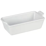 Le Creuset Stoneware Heritage Loaf Pan, 9 X 3 1.5 Qt., White. Fixed Price $81.83.