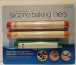 Miu Non-stick Silicone Baking 3 Pack 2 Pan Liners, 1 Toaster Oven. Fixed Price $16.88.
