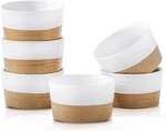 Hasense Ramekins, Oz Stoneware Oven Safe Set Of 6, Mini Bowls. Fixed Price $30.99.