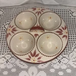 Temptations By Tara Old World Red Egg Poacher With Handle Kfi-xng 905538. Fixed Price $15.00.