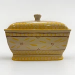 Temptations By Tara Old World Yellow Bread Box Temp-tations Vintage Euc. Fixed Price $48.98.