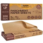 Katbite Parchment Paper Sheets Pop-up 9X13 IN-200PCS, Brown. Fixed Price $31.78.