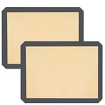 Ninsula Silicon Baking Mats, 16.5"X11.6" 2-PACK Reusable In, Gray. Fixed Price $7.53.