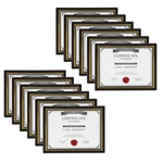 Corporate Document Frame Made To Display Standard Certificates, Black 8.5X11,.... Fixed Price $61.47.