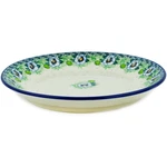 Polish Pottery Dinner Plate 10 -inch Ceramika Artystyczna Green Flora. Fixed Price $85.99.