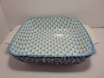 Now Design Stamped Baking Dish, 8"SQUARE, Sapphire Beautiful. Fixed Price $19.99.
