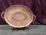 Temp-tations By Tara Old World Lilac Serving Baking Tray Oval Platter. Fixed Price $29.99.