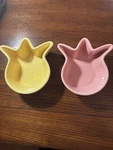 Set Of Chantal Ceramic Spring Tulip Baking Dishes 93-TU12 1.5 Cup Each. Fixed Price $20.00.