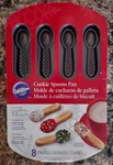 Wilton Cookie Spoons Pan 8 Cavity Non Stick Sheet New 2013. Fixed Price $14.50.