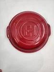 Emile Henry Flame Red Ceramic Tarte Tatin 2 Piece Set Cook/serve Bake Dish. Fixed Price $139.99.