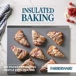 Farberware Smartbrown Nonstick Jumbo Cookie Sheet 15.5 X 20 In Steel, Light Gray. Fixed Price $26.39.
