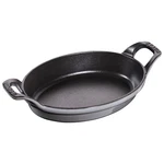 Staub Cast Iron 8-INCH X 5.5-INCH Oval Gratin Baking Dish. Fixed Price $129.95.