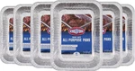 Heavy Duty Large Aluminum Pans With Deep Sides, Disposable Foil For Cooking. Fixed Price $101.99.