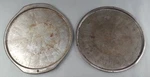 Vtg Old Ekco 12.5" Metal Pizza Pan Set Baking Sheet Round Tray Usa Very Used. Fixed Price $19.99.