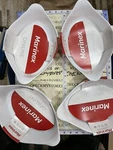 4X Marinex Opaline Tempered Glass Oval Handled Baker 12 1/4"X7 3/4"X2 Premi. Fixed Price $79.99.