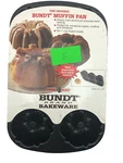 The Original Nordic Ware Bundt Muffin Pan 14" X 9" 2 Made Usa 1993. Fixed Price $14.99.