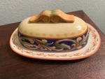 Pfaltzgraff Villa Della Luna Covered Butter Dish Excellent Condition. Fixed Price $14.99.