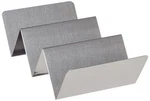 American Metalcraft TSH3 Stainless Steel Taco Holder, 2-3 Compartments, 4" X 8",. Fixed Price $17.79.