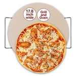 18 Inch Pizza Stone, Round For Oven - Durable Grill .... Fixed Price $85.79.